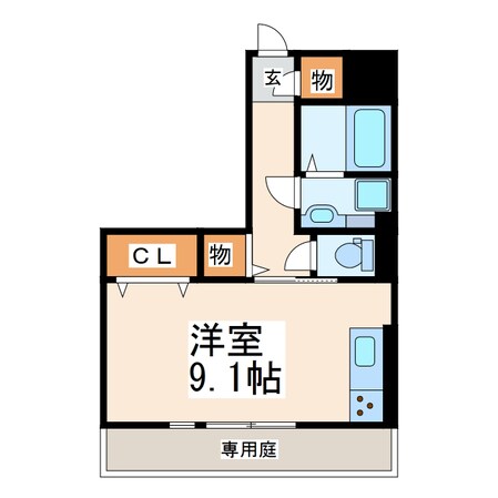 ラビアン　ローゼの物件間取画像